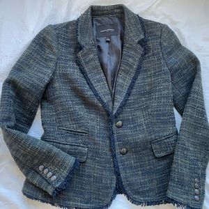 Tweed blazer from Banana Republic